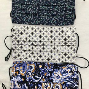 Robert Graham 3pk Reversible Masks NWT